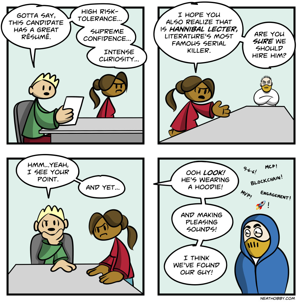 Comic: Nothing Ventured