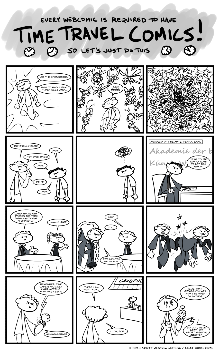 Obligatory Time Travel Comics! | Neat Hobby!